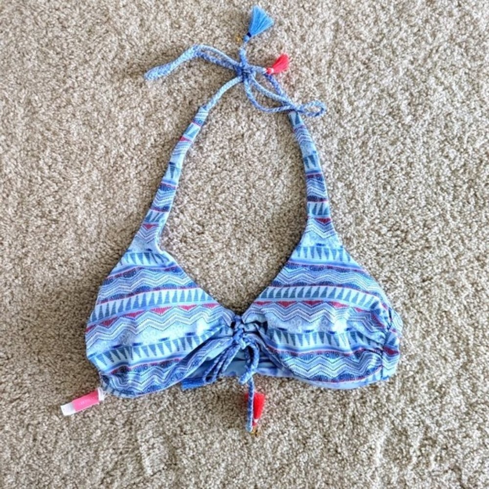 Women's Victoria Secret Reversible Bathing Suit Top NWT